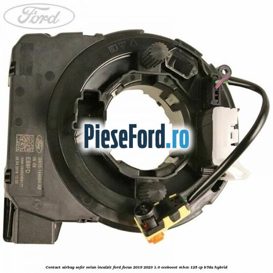Contact airbag sofer volan incalzit Ford Focus 2019-2023 1.0 EcoBoost mHEV 125 cp B7DA Hybrid