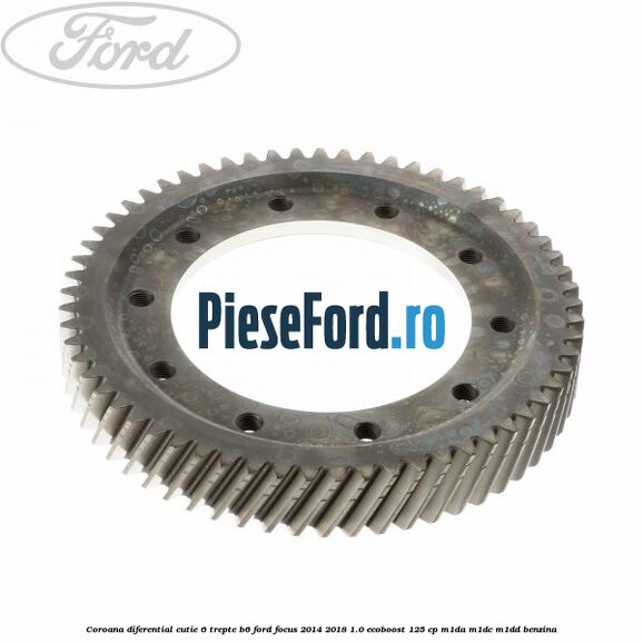Coroana diferential cutie 6 trepte B6 Ford Focus 2014-2018 1.0 EcoBoost 125 cp M1DA, M1DC, M1DD benzina