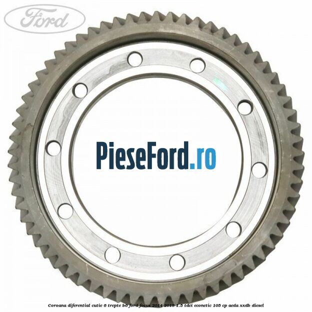Coroana diferential cutie 6 trepte B6 Ford Focus 2014-2018 1.5 TDCi ECOnetic 105 cp AEDA, XXDB diesel