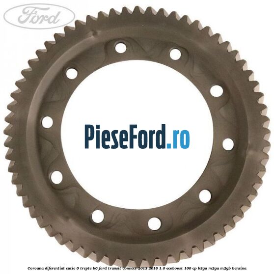 Coroana diferential cutie 6 trepte B6 Ford Transit Connect 2013-2018 1.0 EcoBoost 100 cp B3GA, M2GA, M2GB benzina