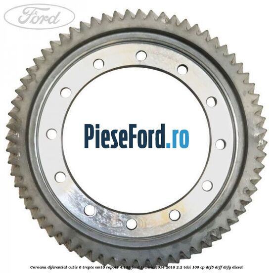 Coroana diferential cutie 6 trepte VMT6 raport 4.188 Ford Transit 2014-2018 2.2 TDCi 100 cp DRF5, DRFF, DRFG diesel