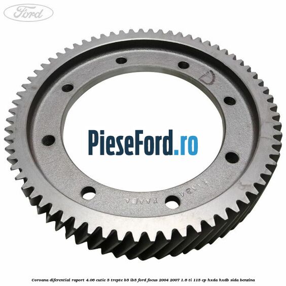 Coroana diferential raport 4.06 cutie 5 trepte B5/IB5 Ford Focus 2004-2007 1.6 Ti 115 cp HXDA, HXDB, SIDA benzina