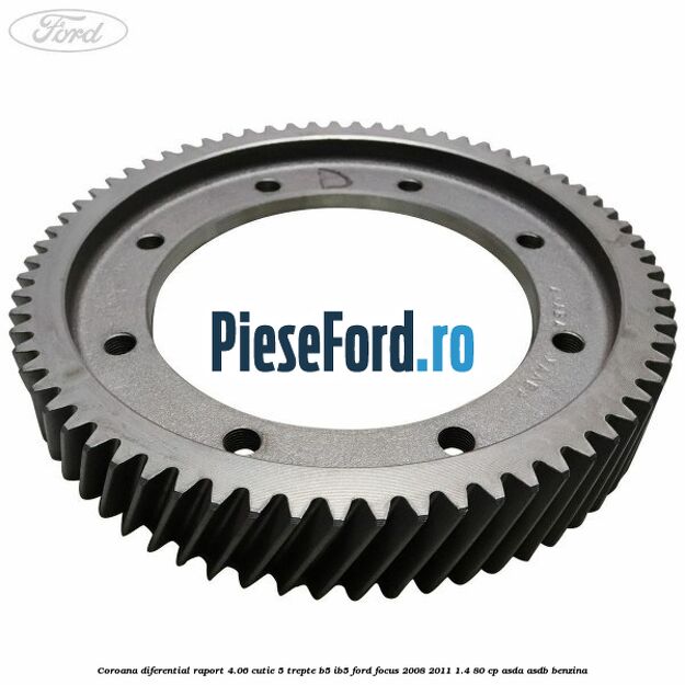 Coroana diferential raport 4.06 cutie 5 trepte B5/IB5 Ford Focus 2008-2011 1.4 80 cp ASDA, ASDB benzina