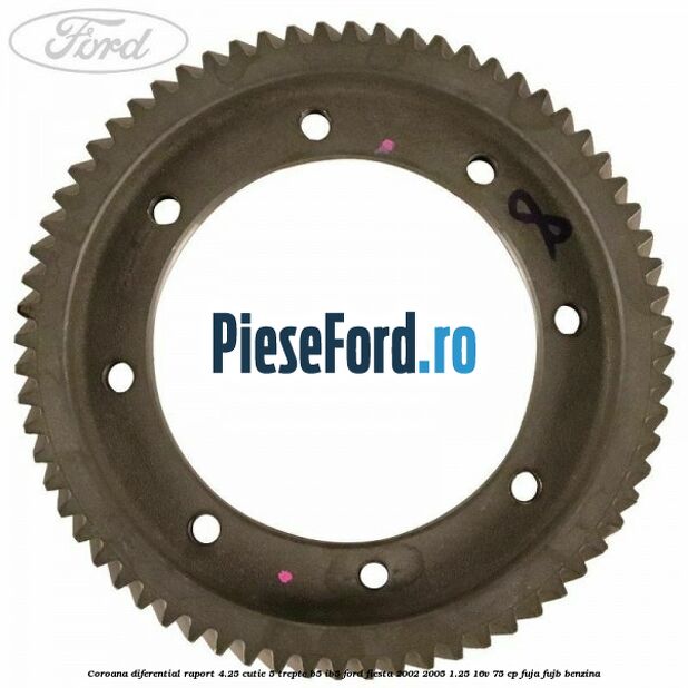 Coroana diferential raport 4.25 cutie 5 trepte B5/IB5 Ford Fiesta 2002-2005 1.25 16V 75 cp FUJA, FUJB benzina