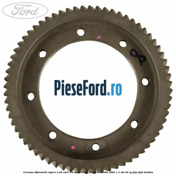 Coroana diferential raport 4.25 cutie 5 trepte B5/IB5 Ford Fiesta 2002-2005 1.4 16V 80 cp FXJA, FXJB benzina