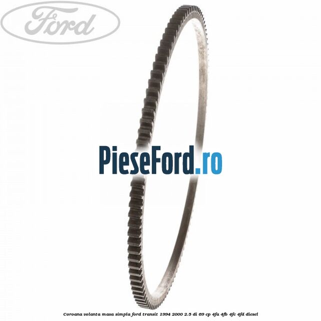 Coroana volanta masa simpla Ford Transit 1994-2000 2.5 DI 69 cp Coroana volanta masa simpla Ford Transit 1994-2000 2.5 DI 69 cp 4FA, 4FB, 4FC, 4FD diesel