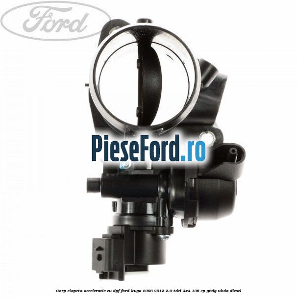 Corp clapeta acceleratie cu DPF Ford Kuga 2008-2012 2.0 TDCi 4x4 136 cp