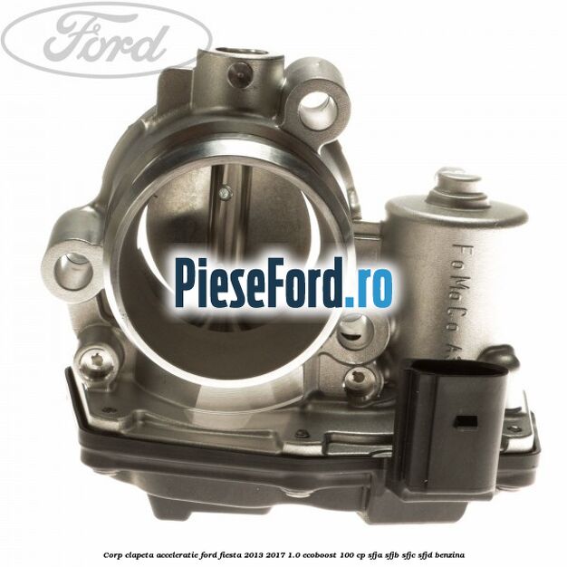 Corp clapeta acceleratie Ford Fiesta 2013-2017 1.0 EcoBoost 100 cp SFJA, SFJB, SFJC, SFJD benzina