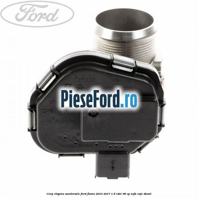Corp clapeta acceleratie Ford Fiesta 2013-2017 1.5 TDCi 95 cp XVJB, XVJC diesel