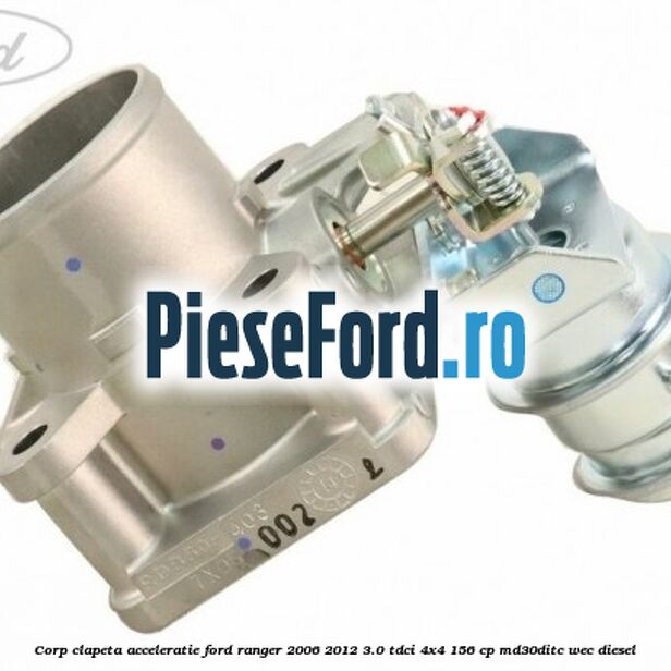 Corp clapeta acceleratie Ford Ranger 2006-2012 3.0 TDCi 4x4 156 cp MD30DITC, WEC diesel