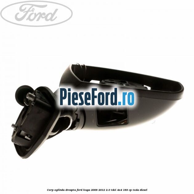 Corp oglinda dreapta Ford Kuga 2008-2012 2.0 TDCI 4x4 163 cp TXDA diesel