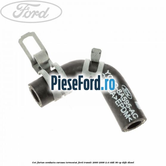 Cot furtun conducta carcasa termostat Ford Transit 2000-2006 2.4 TDdi 90 cp D2FE diesel
