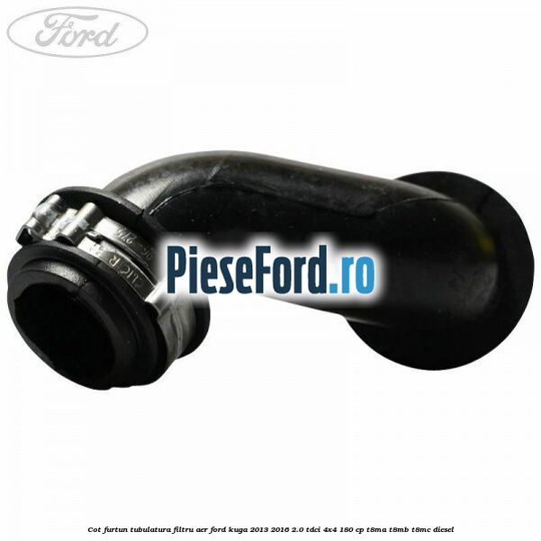 Cot furtun tubulatura filtru aer Ford Kuga 2013-2016 2.0 TDCi 4x4 180 cp T8MA, T8MB, T8MC diesel