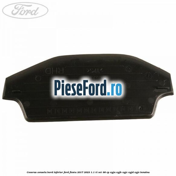 Covoras consola bord inferior Ford Fiesta 2017-2023 1.1 Ti-VCT 86 cp XYJA, XYJB, XYJC, XYJD, XYJE benzina