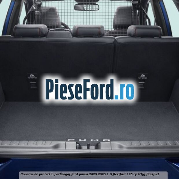 Covoras de protectie portbagaj Ford Puma 2020-2023 1.0 Flexifuel 125 cp B7JG Flexifuel