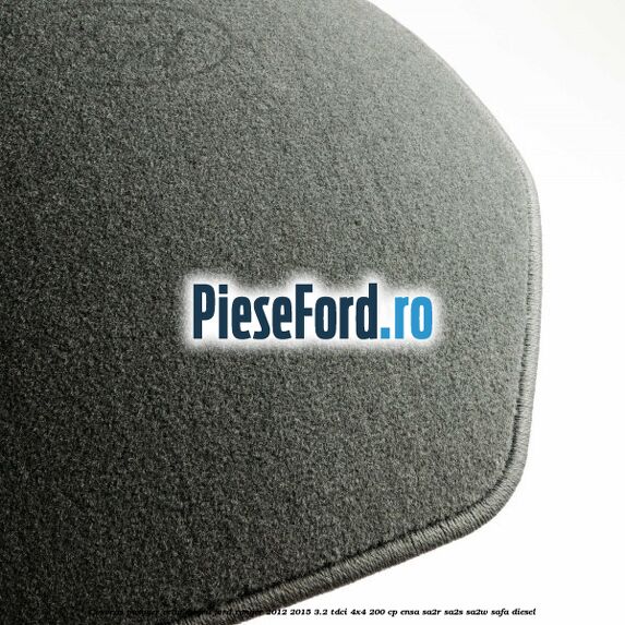 Covoras pasager velur negru Ford Ranger 2012-2015 3.2 TDCi 4x4 200 cp ENSA, SA2R, SA2S, SA2W, SAFA diesel