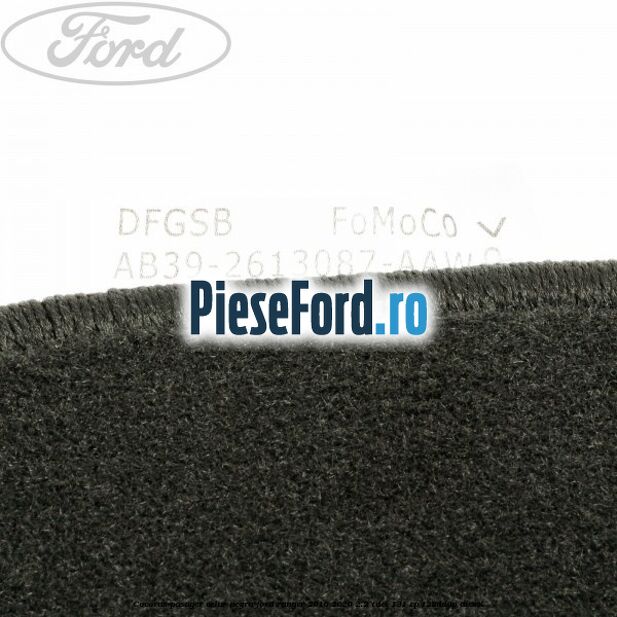 Covoras pasager velur negru Ford Ranger 2016-2020 2.2 TDCi 131 cp Covoras pasager velur negru Ford Ranger 2016-2020 2.2 TDCi 131 cp T22DD0P diesel