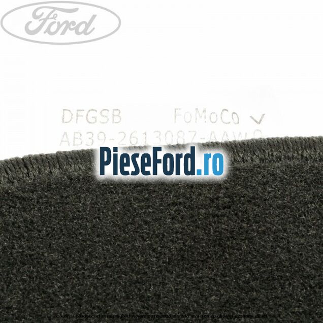 Covoras pasager velur negru Ford Ranger 2016-2020 2.2 TDCi 4x4 160 cp GBVAJQJ, T22DD0P diesel