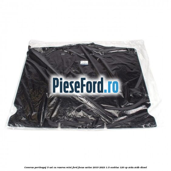 Covoras portbagaj 5 usi cu rezerva mini Ford Focus Active 2019-2023 1.5 EcoBlue 120 cp ZTDA, ZTDB diesel