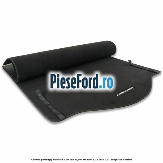 Covoras portbagaj mocheta 5 usi combi Ford Mondeo 2014-2018 2.5 149 cp S7CB benzina