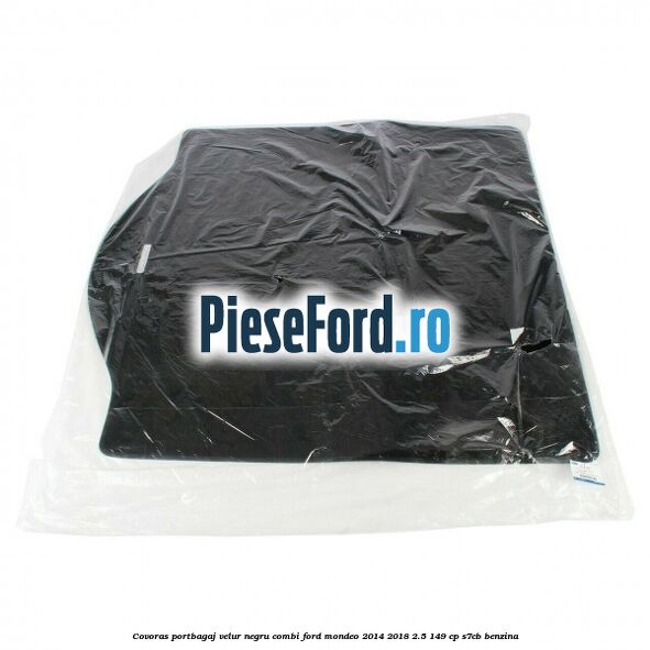 Covoras portbagaj, velur negru, combi Ford Mondeo 2014-2018 2.5 149 cp S7CB benzina