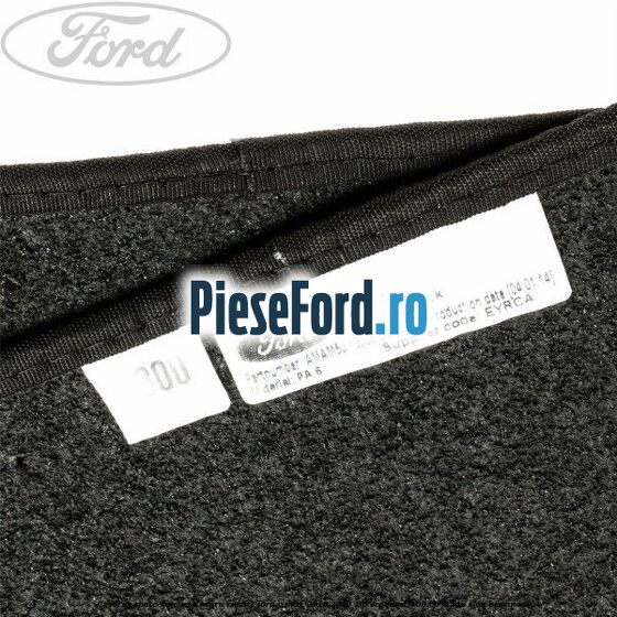 Covoras spate mocheta negru rand 2 Ford C-Max 2016-2020 1.0 EcoBoost 100 cp M2DA, SFDA benzina