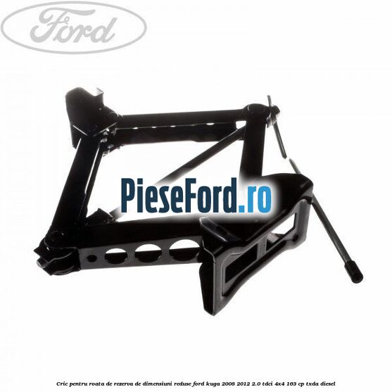 Cric, pentru roata de rezerva de dimensiuni reduse Ford Kuga 2008-2012 2.0 TDCI 4x4 163 cp TXDA diesel