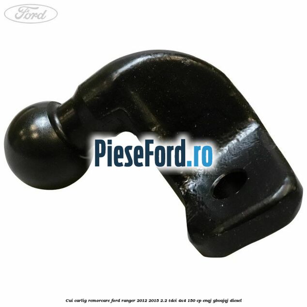 Cui carlig remorcare Ford Ranger 2012-2015 2.2 TDCi 4x4 150 cp ENQJ, GBVAJQJ diesel