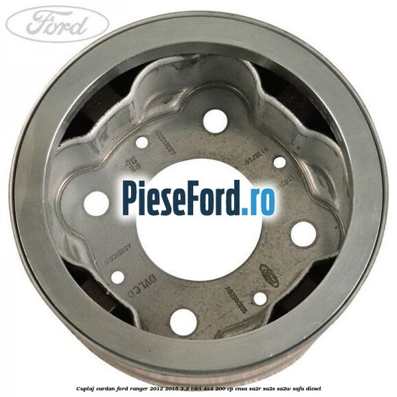 Cuplaj cardan Ford Ranger 2012-2015 3.2 TDCi 4x4 200 cp ENSA, SA2R, SA2S, SA2W, SAFA diesel