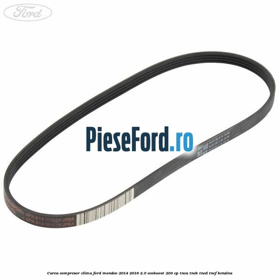 Curea compresor clima Ford Mondeo 2014-2018 2.0 EcoBoost 203 cp TNCA, TNCB, TNCD, TNCF benzina