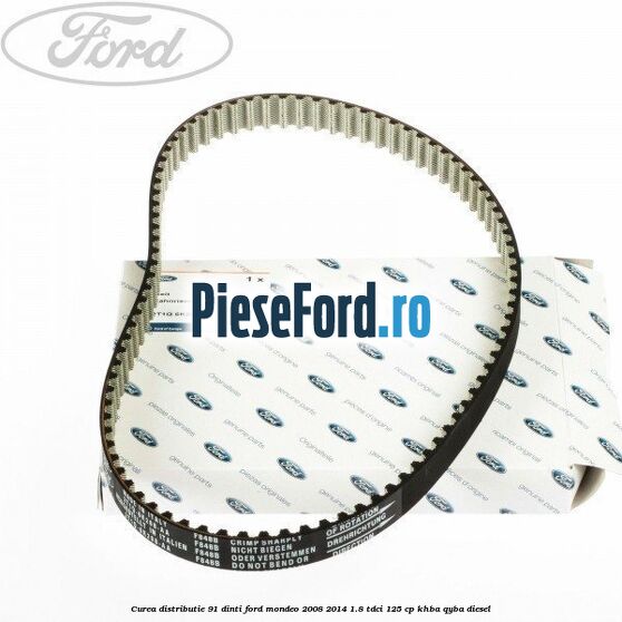 Curea distributie 91 dinti Ford Mondeo 2008-2014 1.8 TDCi 125 cp KHBA, QYBA diesel