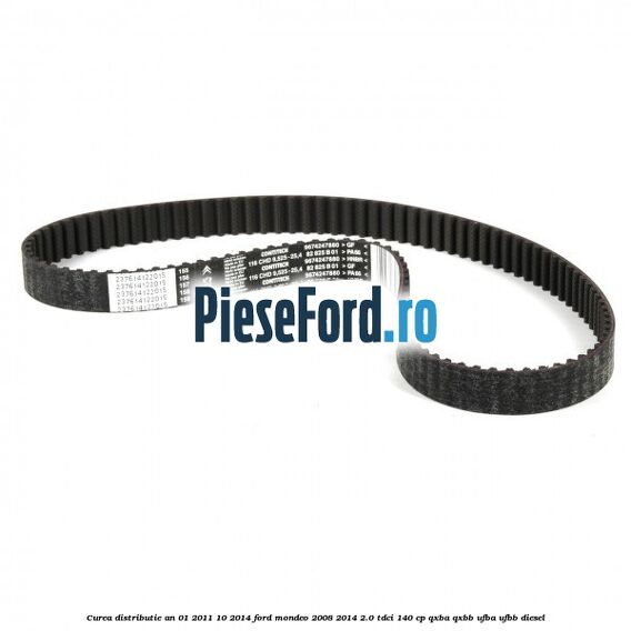 Curea distributie an 01/2011-10/2014 Ford Mondeo 2008-2014 2.0 TDCi 140 cp QXBA, QXBB, UFBA, UFBB diesel
