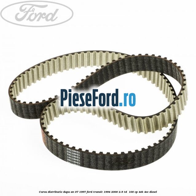 Curea distributie dupa an 07/1997 Ford Transit 1994-2000 2.5 TD  100 cp 4EB, 4EC diesel