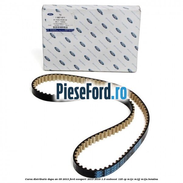 Curea distributie dupa an 09/2013 Ford EcoSport 2013-2018 1.0 EcoBoost 125 cp M1JC, M1JJ, M1JU benzina