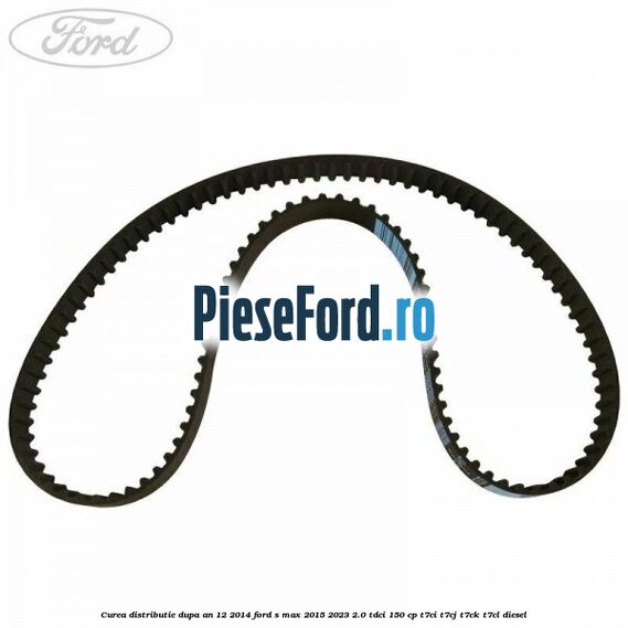 Curea distributie dupa an 12/2014 Ford S-Max 2015-2023 2.0 TDCi 150 cp T7CI, T7CJ, T7CK, T7CL diesel
