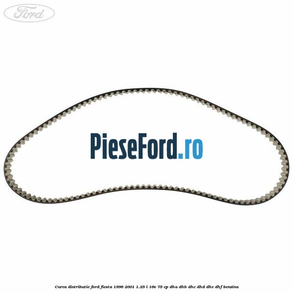 Curea distributie Ford Fiesta 1996-2001 1.25 i 16V 75 cp Curea distributie Ford Fiesta 1996-2001 1.25 i 16V 75 cp DHA, DHB, DHC, DHD, DHE, DHF benzina