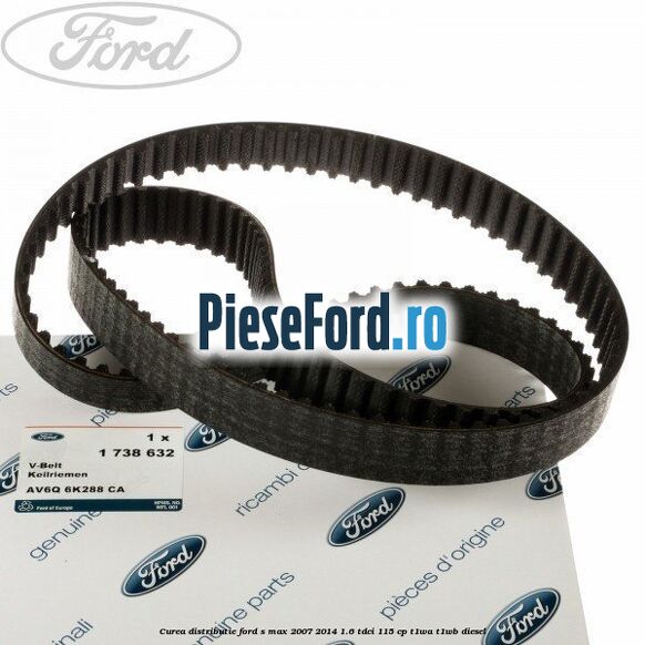 Curea distributie Ford S-Max 2007-2014 1.6 TDCi 115 cp T1WA, T1WB diesel
