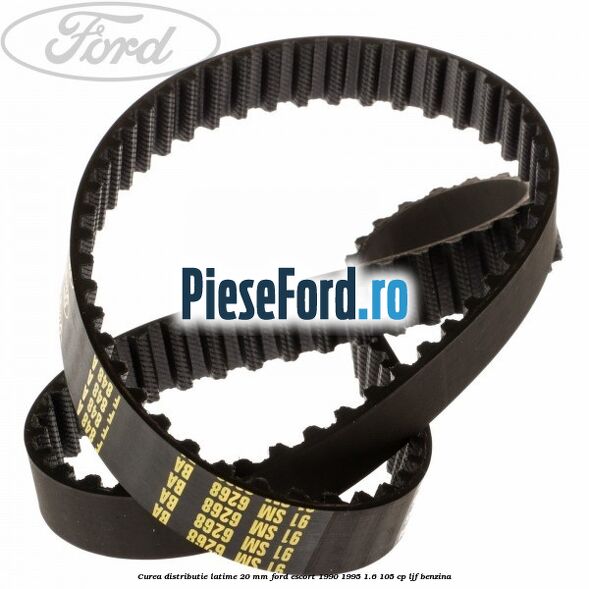 Curea distributie latime 20 mm Ford Escort 1990-1995 1.6 105 cp Curea distributie latime 20 mm Ford Escort 1990-1995 1.6 105 cp LJF benzina
