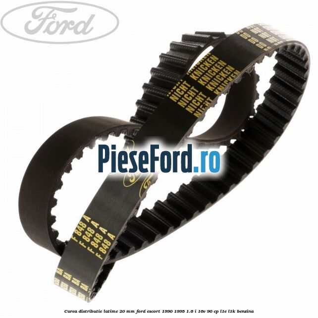 Curea distributie latime 20 mm Ford Escort 1990-1995 1.6 i 16V 90 cp L1E, L1K benzina