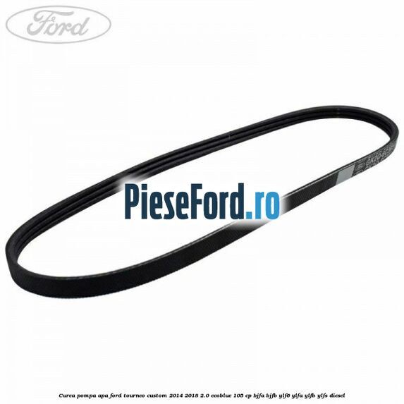 Curea pompa apa Ford Tourneo Custom 2014-2018 2.0 EcoBlue 105 cp BJFA, BJFB, YLF6, YLFA, YLFB, YLFS diesel