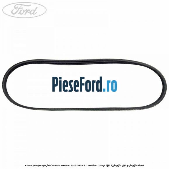 Curea pompa apa Ford Transit Custom 2019-2023 2.0 EcoBlue 105 cp BJFA, BJFB, YLF6, YLFA, YLFB, YLFS diesel