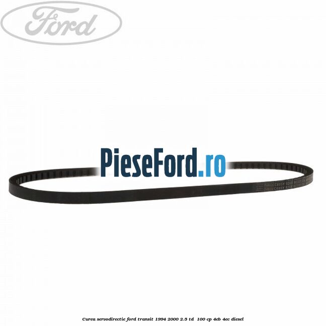 Curea servodirectie Ford Transit 1994-2000 2.5 TD  100 cp 4EB, 4EC diesel