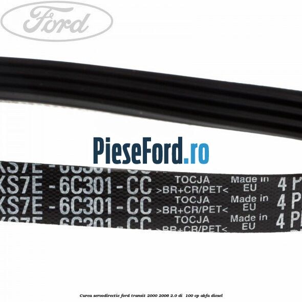 Curea servodirectie Ford Transit 2000-2006 2.0 DI  100 cp ABFA diesel