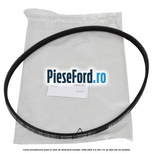 Curea servodirectie pana in anul 08/2004 Ford Mondeo 1996-2000 2.5 24V 171 cp LCBD, SEB, SEC benzina