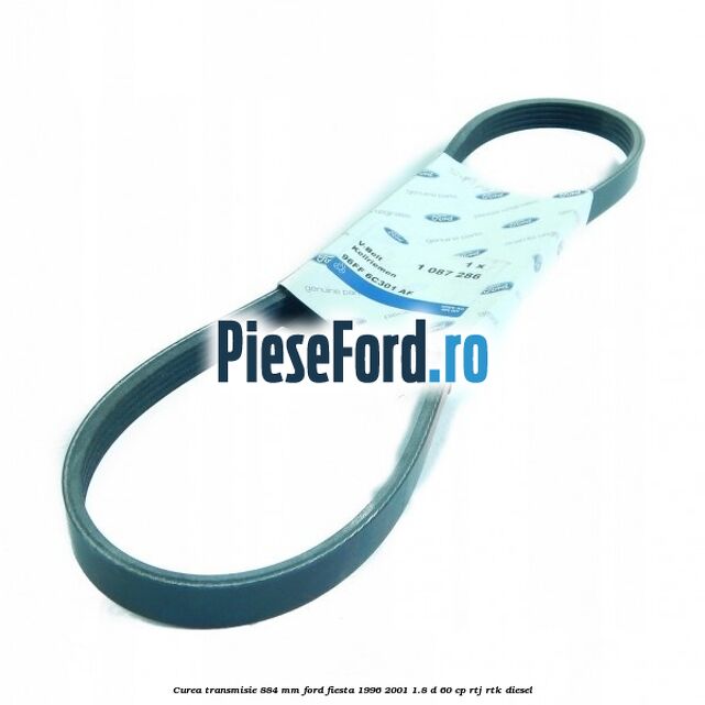 Curea transmisie 884 mm Ford Fiesta 1996-2001 1.8 D 60 cp RTJ, RTK diesel