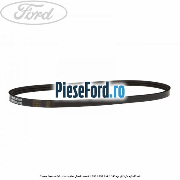 Curea transmisie alternator Ford Escort 1990-1995 1.8 TD 90 cp RFD, RFK, RFS diesel