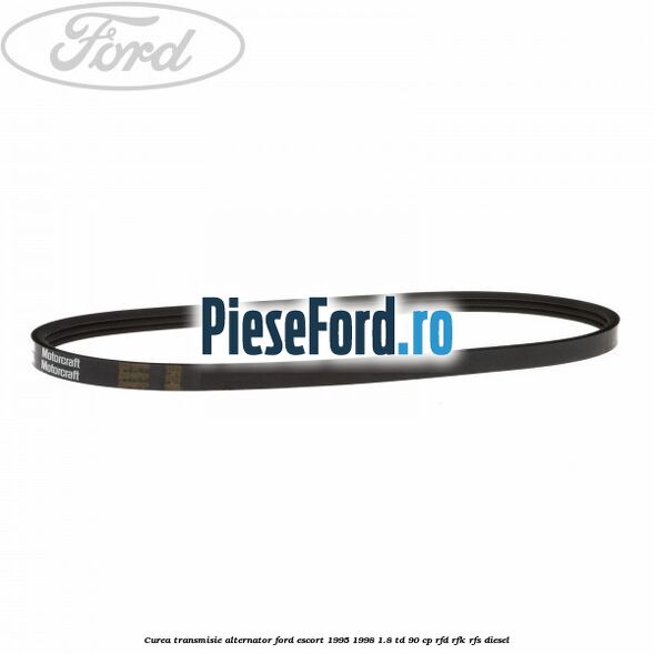 Curea transmisie alternator Ford Escort 1995-1998 1.8 TD 90 cp RFD, RFK, RFS diesel