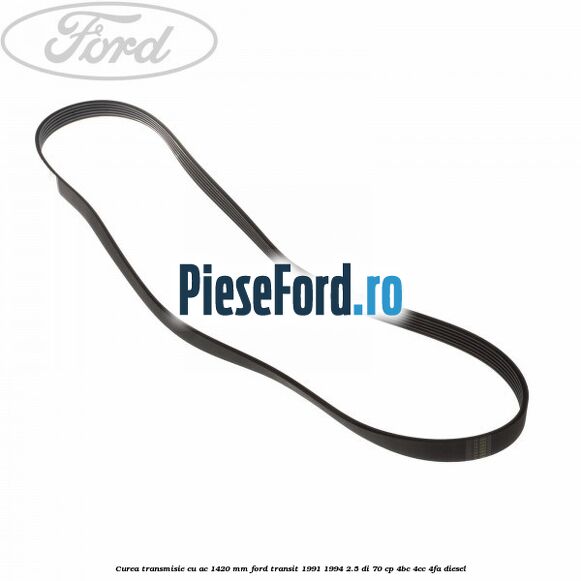 Curea transmisie cu AC 1420 mm Ford Transit 1991-1994 2.5 DI 70 cp Curea transmisie cu AC 1420 mm Ford Transit 1991-1994 2.5 DI 70 cp 4BC, 4CC, 4FA diesel