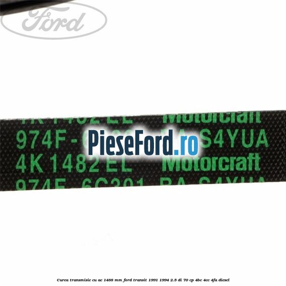 Curea transmisie cu AC 1488 mm Ford Transit 1991-1994 2.5 DI 70 cp 4BC, 4CC, 4FA diesel