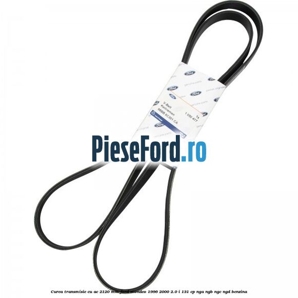 Curea transmisie cu AC 2120 mm Ford Mondeo 1996-2000 2.0 i 131 cp NGA, NGB, NGC, NGD benzina